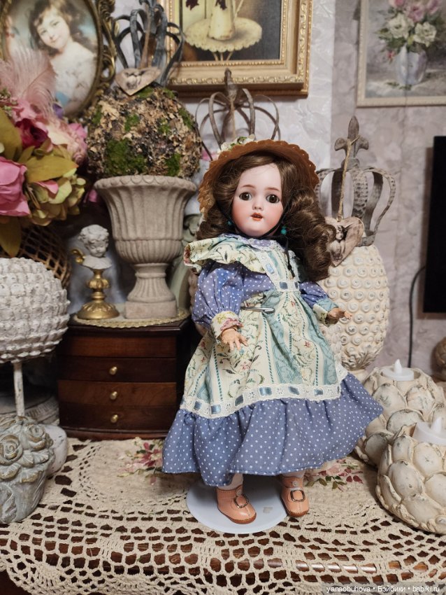Антикварная куколка Симон Хальбиг Генрих Хандверк 35 см (фото 7)