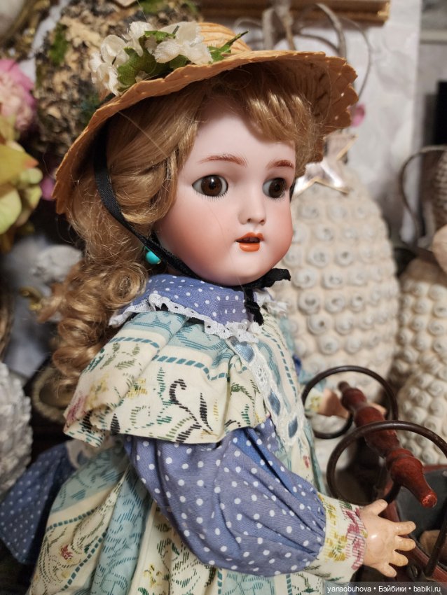 Антикварная куколка Симон Хальбиг Генрих Хандверк 35 см (фото 10)
