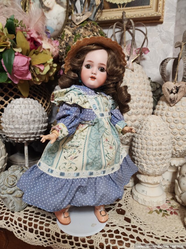 Антикварная куколка Симон Хальбиг Генрих Хандверк 35 см (фото 3)