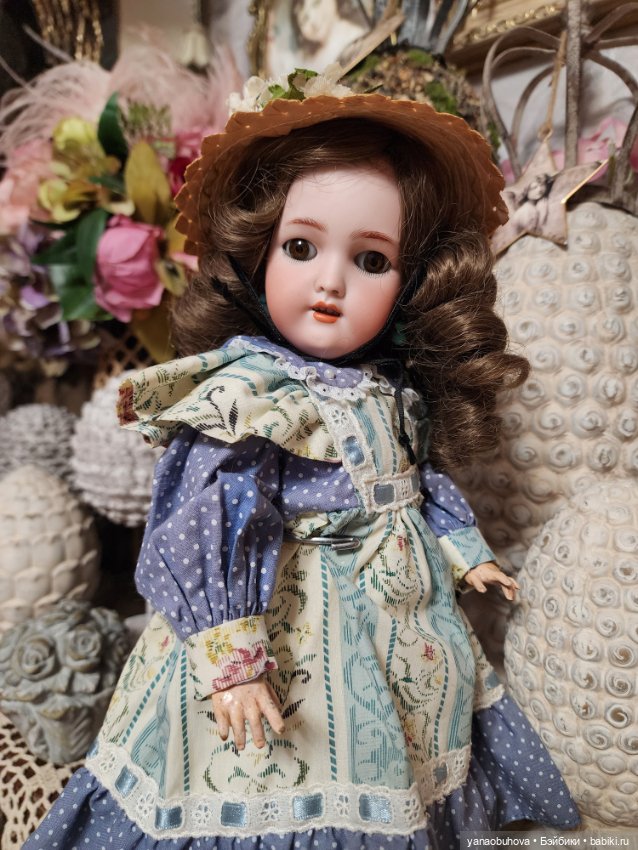Антикварная куколка Симон Хальбиг Генрих Хандверк 35 см (фото 2)