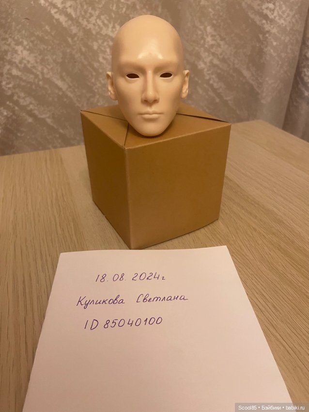 Голова Luo Yunxi 罗云熙 (без улыбки) (фото 2)