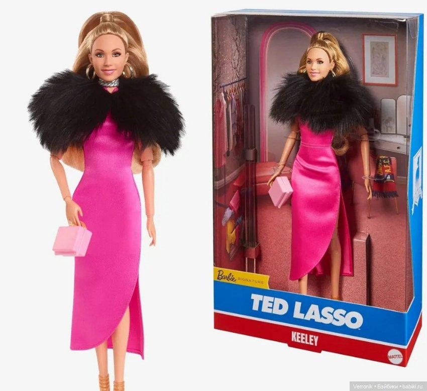 Кукла Mattel Barbie Signature -- Тед Лассо -- Кили Джонс (фото 9)