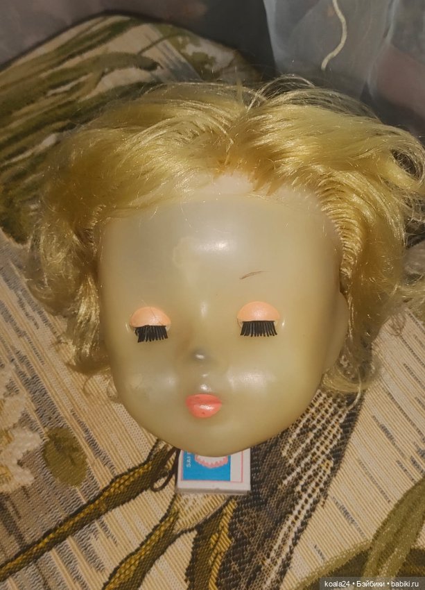 Голова Кукла СССР Нина Новосибирская фабрика Пионер запчасть (фото 8)