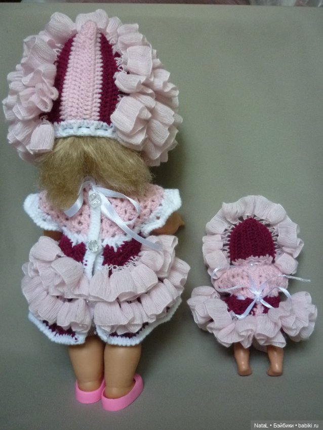 Одежда для кукол и пупсов, костюмчики нарядные (фото 8)