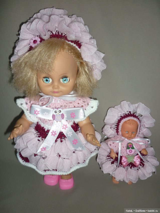 Одежда для кукол и пупсов, костюмчики нарядные (фото 3)