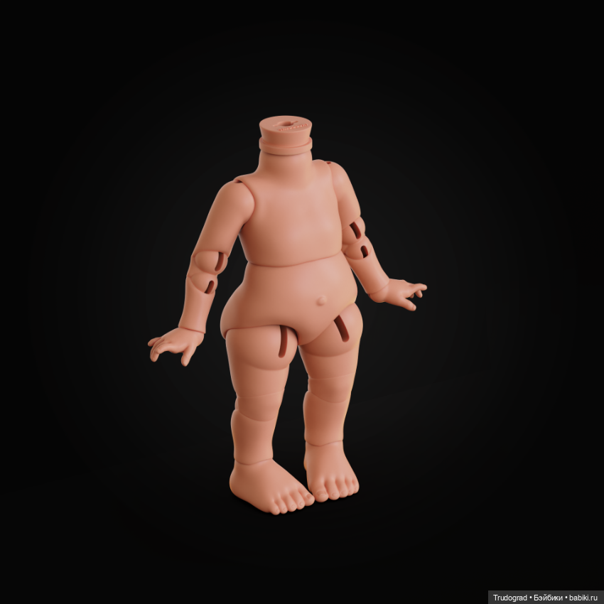 BJD тело для Mini Mia Nines (фото 2)