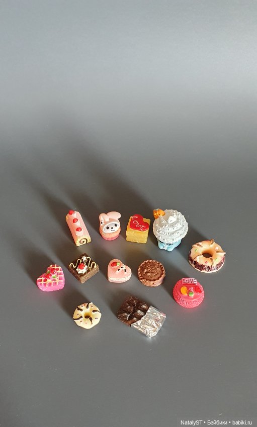 Сладости для кукол 1 — Кукольная миниатюра и румбокс