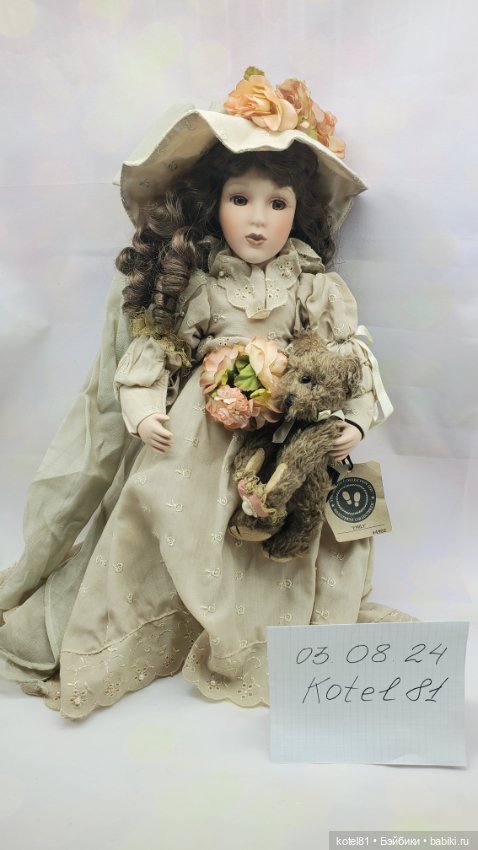 Boyd's doll Emily кукла фарфоровая коллекционная (фото 7)