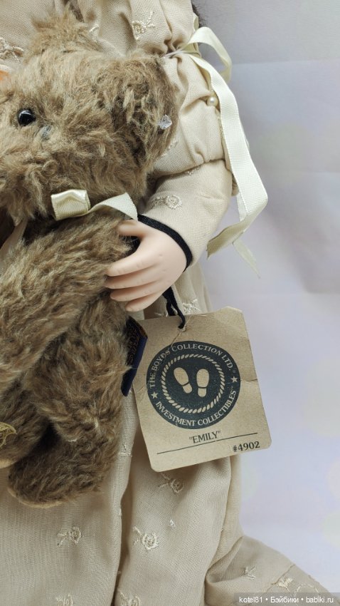 Boyd's doll Emily кукла фарфоровая коллекционная (фото 2)