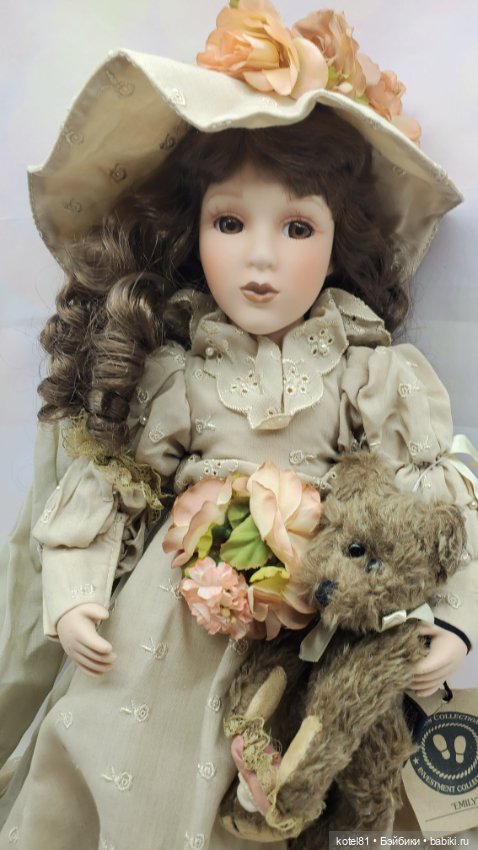 Boyd's doll Emily кукла фарфоровая коллекционная (фото 3)