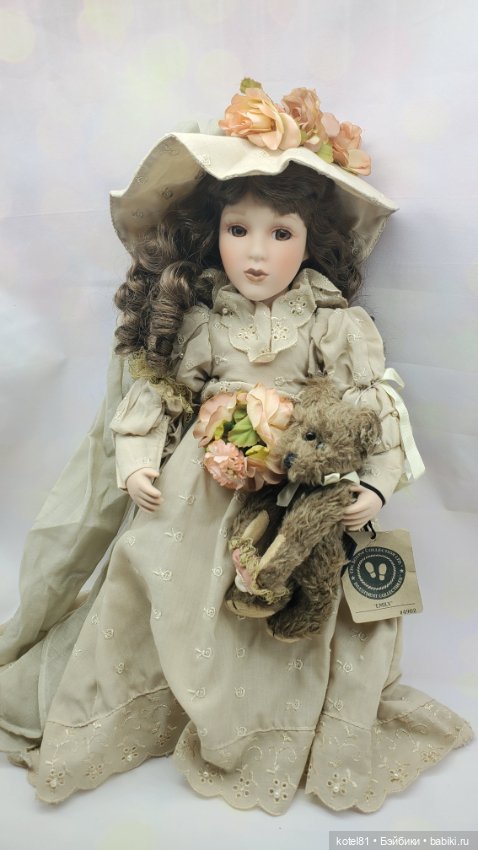 Boyd's doll Emily кукла фарфоровая коллекционная (фото 6)