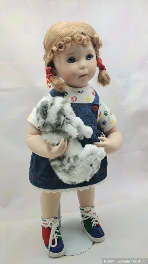 Donna Rubert кукла фарфоровая (фото 4)