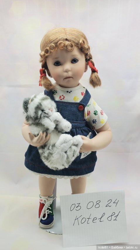 Donna Rubert кукла фарфоровая (фото 10)