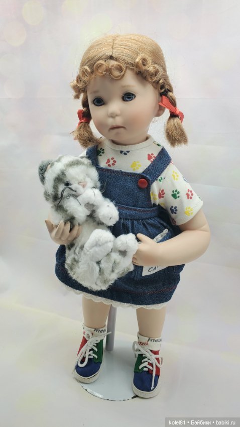 Donna Rubert кукла фарфоровая (фото 8)