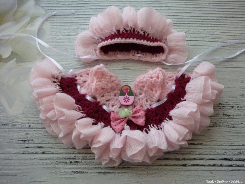 Костюмчик с рюшами для пупсиков в наличии и на заказ