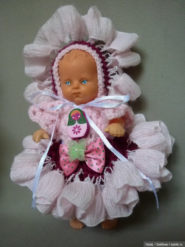 Костюмчик с рюшами для пупсиков в наличии и на заказ (фото 6)