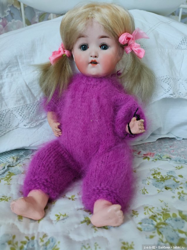 Малюточка Хойбах 320 — Антикварные куклы (фото 10)
