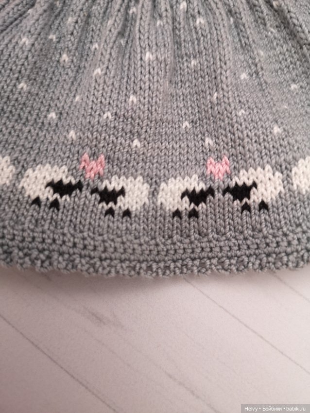 Платье с овечками для куклы Паола Рейна (Paola Reina) (фото 3)