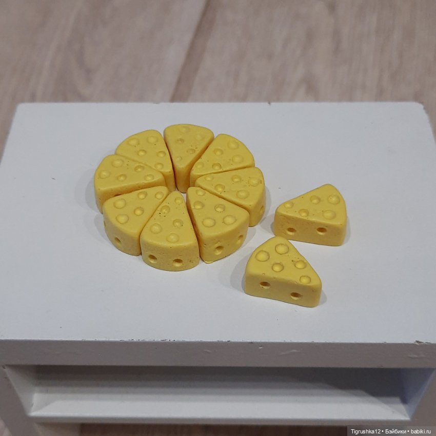 Сыр 🧀 — Миниатюра для кукол (фото 4)