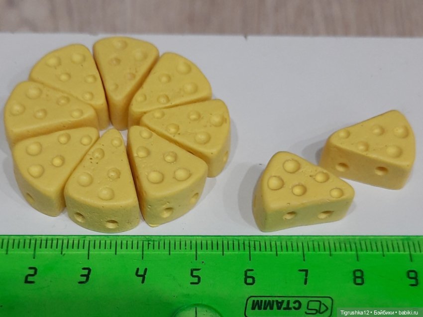 Сыр 🧀 — Миниатюра для кукол (фото 8)