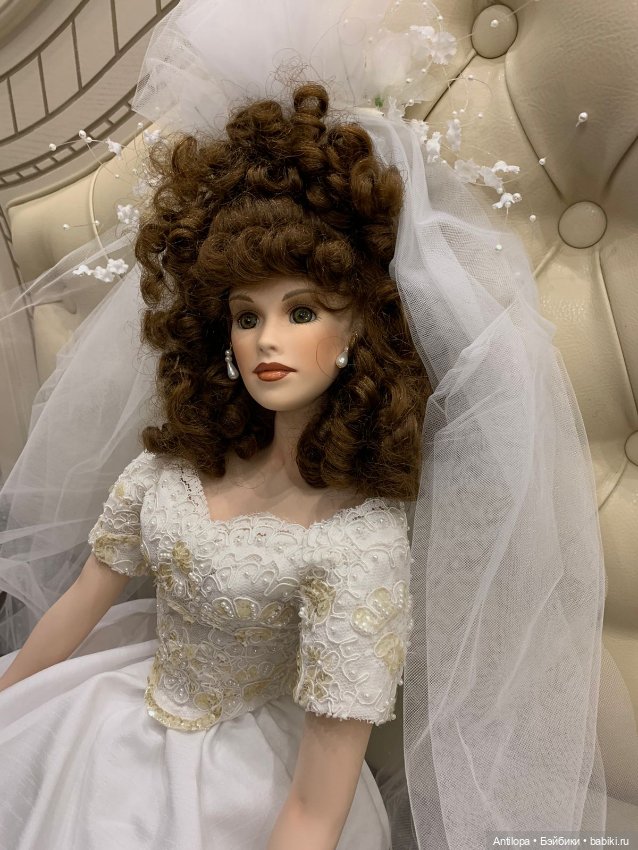 Невеста от Ali Hansen🦋 — Фарфоровые куклы (фото 4)