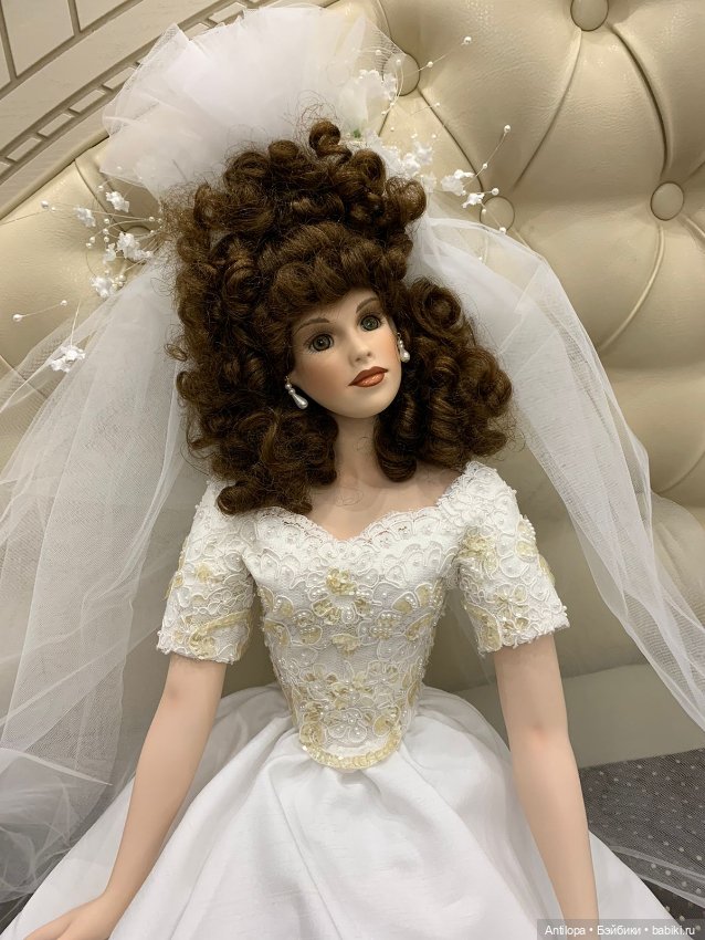 Невеста от Ali Hansen🦋 — Фарфоровые куклы (фото 5)