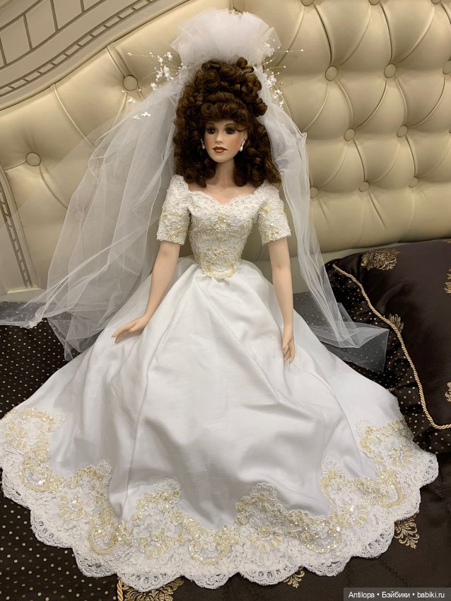 Невеста от Ali Hansen🦋 — Фарфоровые куклы