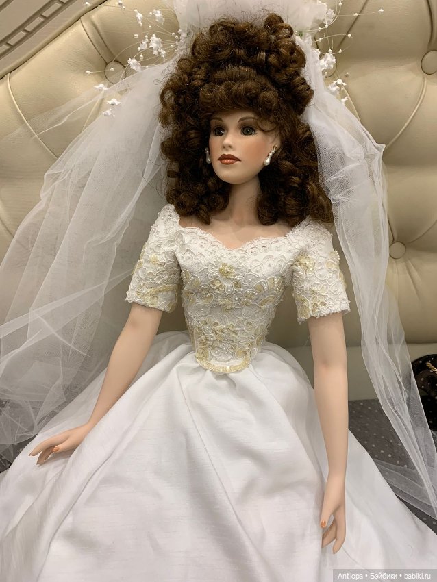 Невеста от Ali Hansen🦋 — Фарфоровые куклы (фото 6)