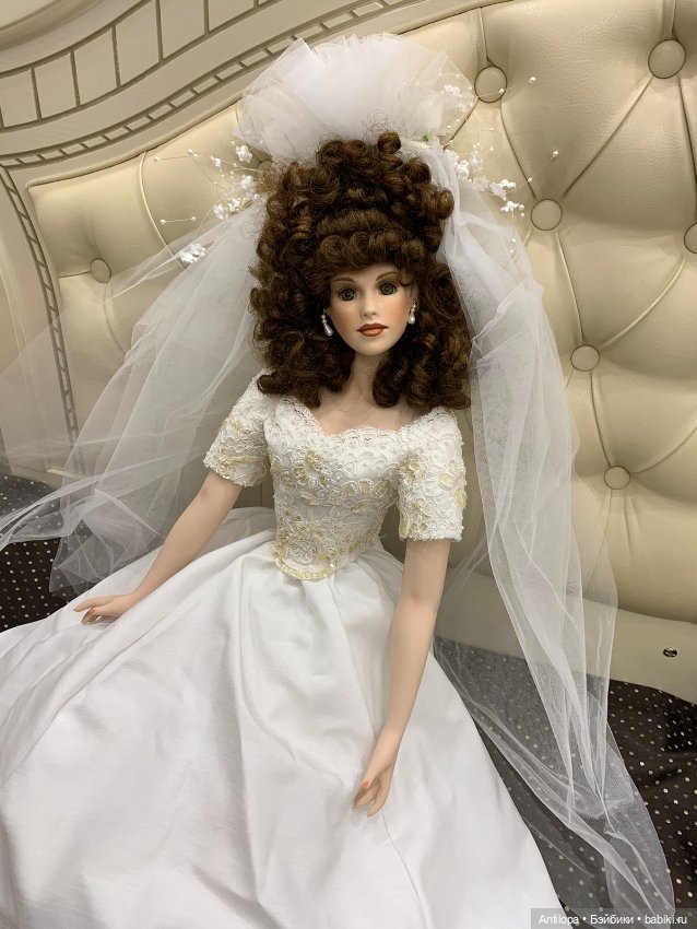 Невеста от Ali Hansen🦋 — Фарфоровые куклы (фото 3)