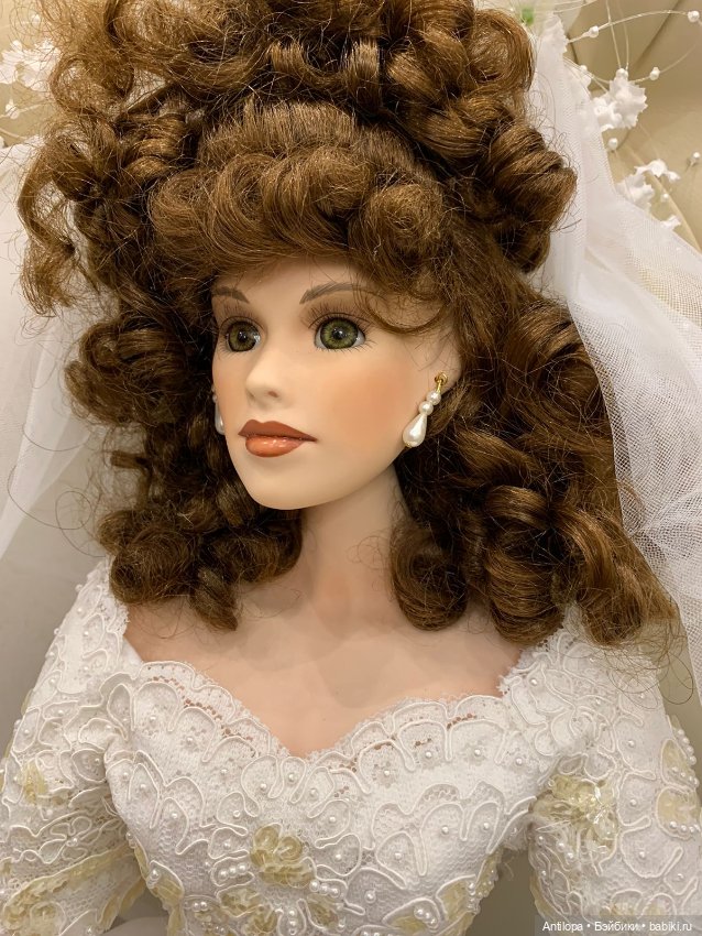 Невеста от Ali Hansen🦋 — Фарфоровые куклы (фото 8)