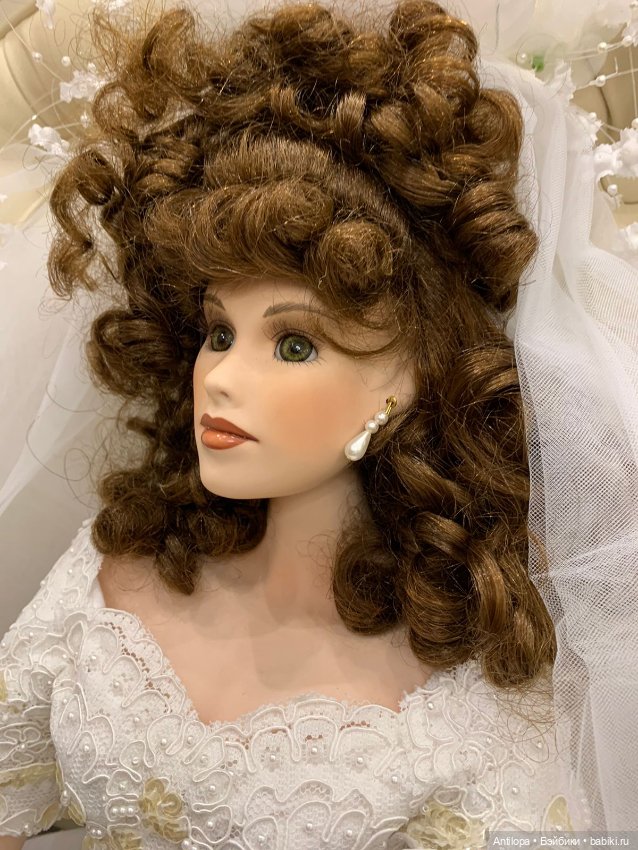 Невеста от Ali Hansen🦋 — Фарфоровые куклы (фото 7)