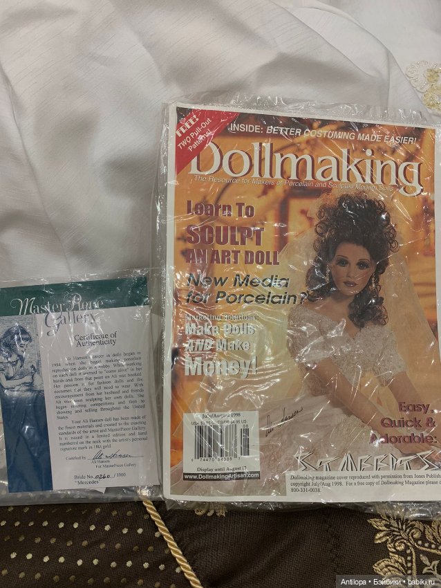 Невеста от Ali Hansen🦋 — Фарфоровые куклы