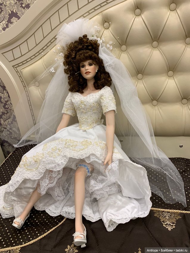 Невеста от Ali Hansen🦋 — Фарфоровые куклы (фото 9)