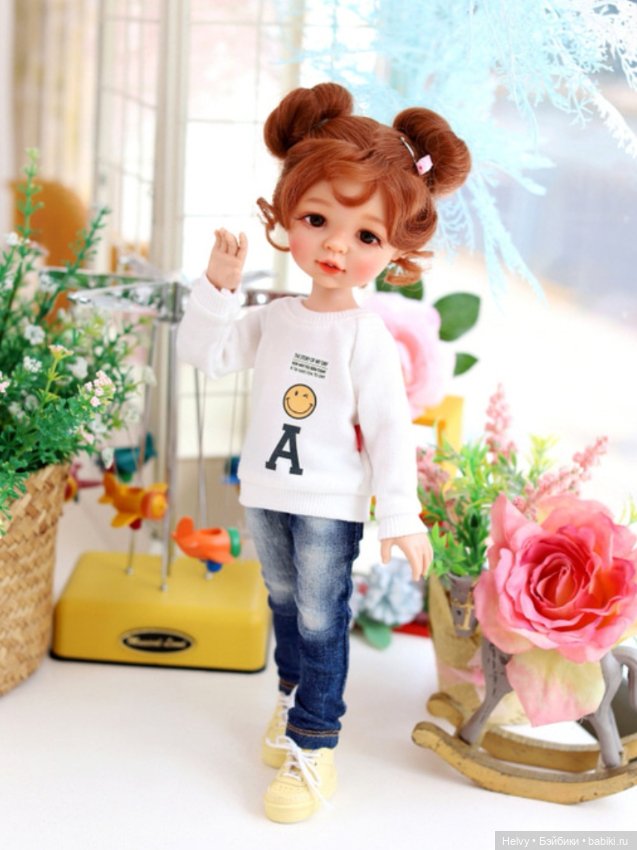 Толстовка фирмы TTYA для кукол Woori от Darak-i, Paola Reina, Little Darling (фото 3)