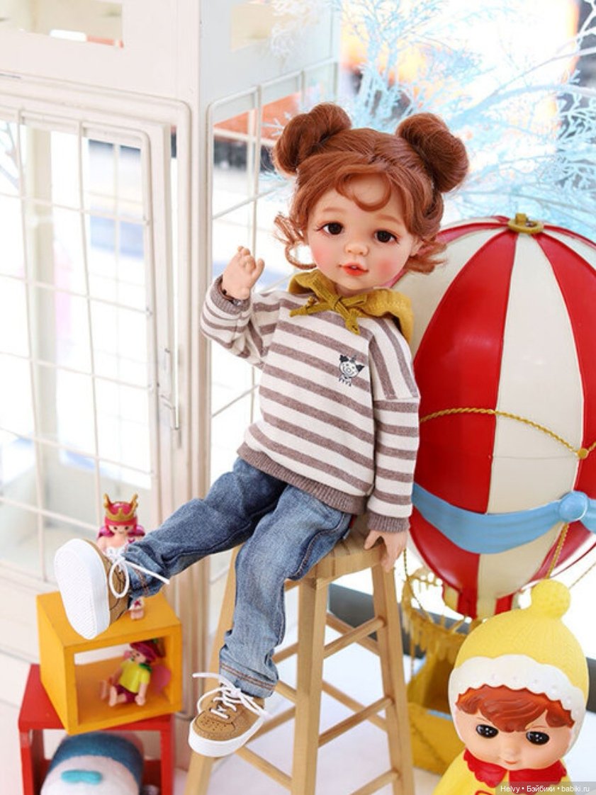 Толстовка фирмы TTYA для кукол Woori от Darak-i, Paola Reina, Little Darling (фото 2)