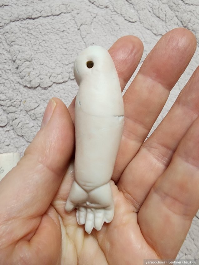 Одинарные антикварные кукольные ручки №1 (фото 2)