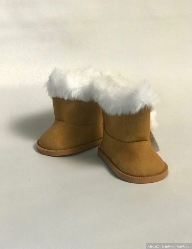 Тёплые сапожки для кукол ростом 42-50 см (фото 9)