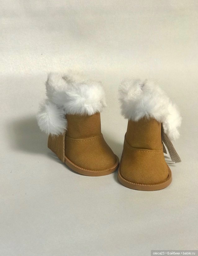 Тёплые сапожки для кукол ростом 42-50 см (фото 4)