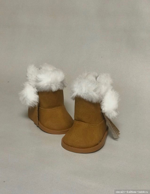 Тёплые сапожки для кукол ростом 42-50 см (фото 3)