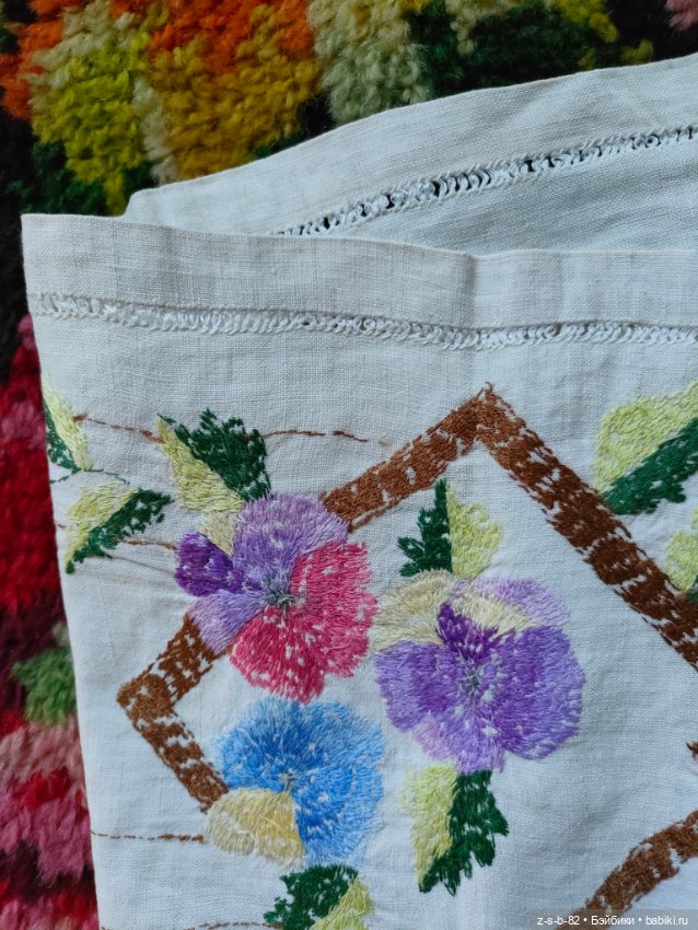 Антикварная вышивка — Другое для антикварных кукол