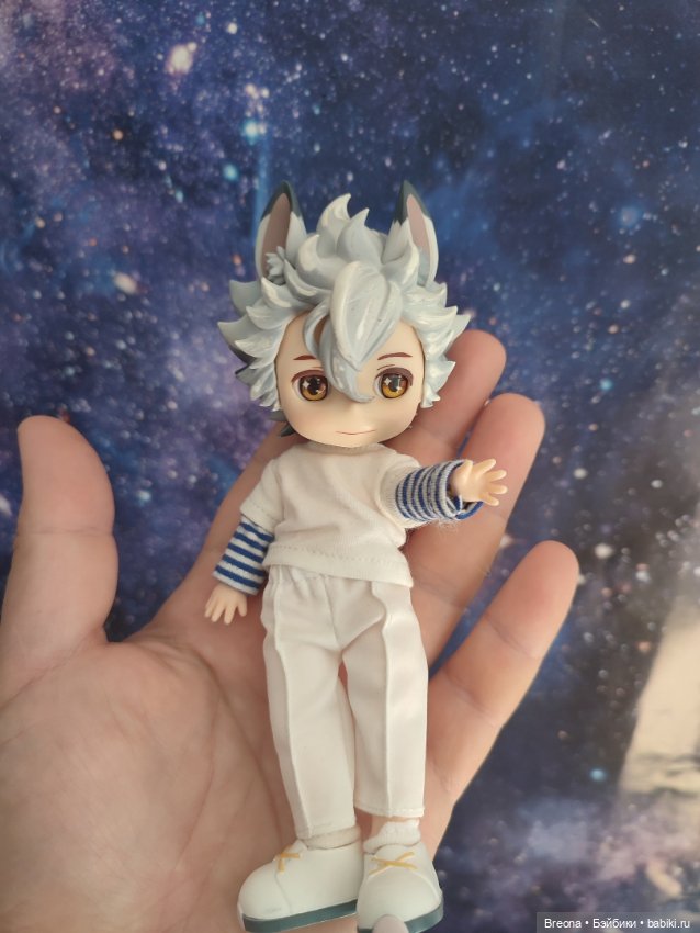 Парик нендороид и голова YMY с подвижными глазами (фото 6)