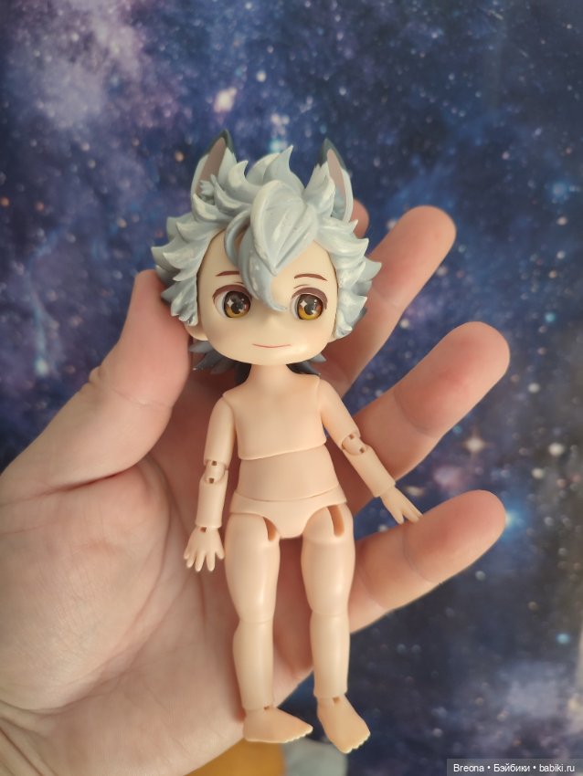 Парик нендороид и голова YMY с подвижными глазами (фото 7)