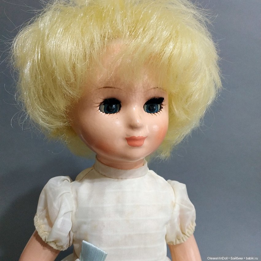 Невеста (Ивановская). Винтажная Пресс-опилочная Кукла. Иваново. СССР (фото 6)