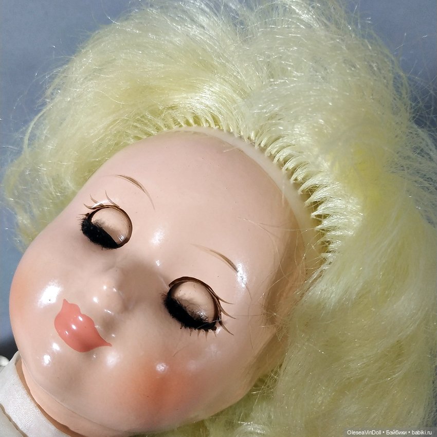 Невеста (Ивановская). Винтажная Пресс-опилочная Кукла. Иваново. СССР (фото 10)