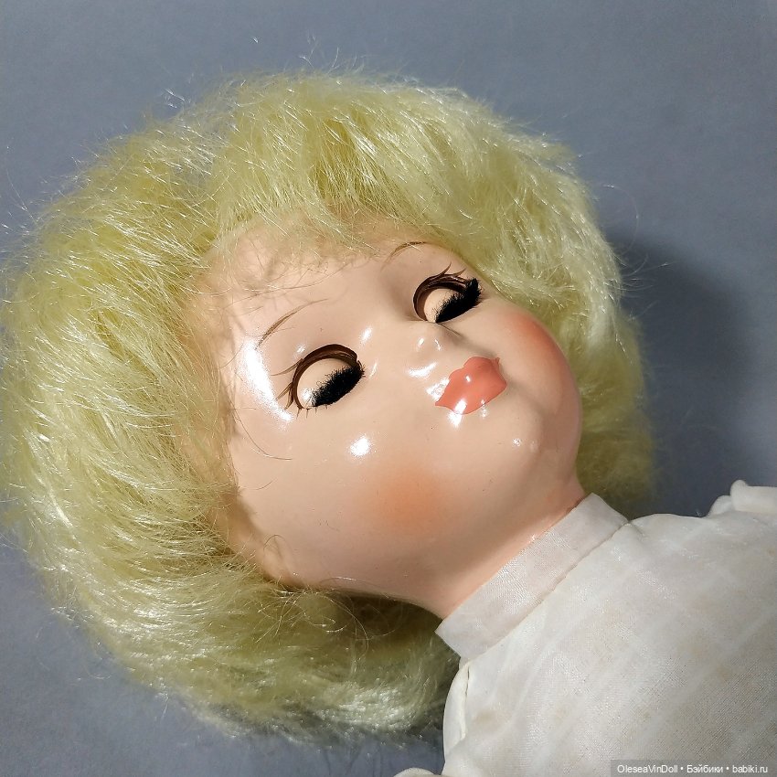 Невеста (Ивановская). Винтажная Пресс-опилочная Кукла. Иваново. СССР (фото 9)