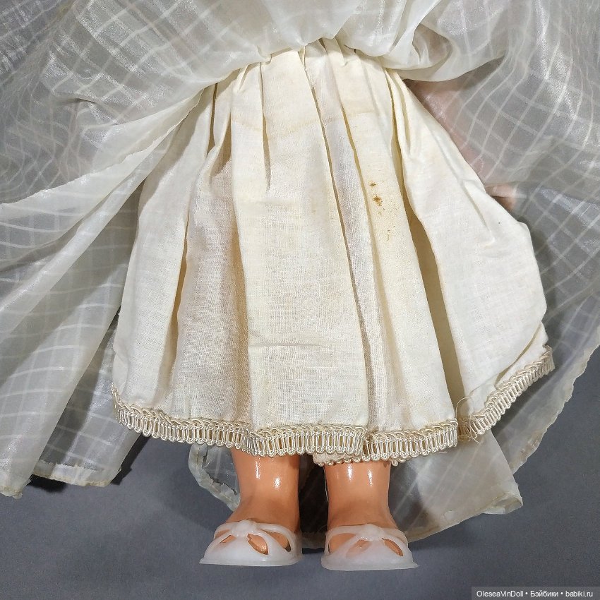 Невеста (Ивановская). Винтажная Пресс-опилочная Кукла. Иваново. СССР