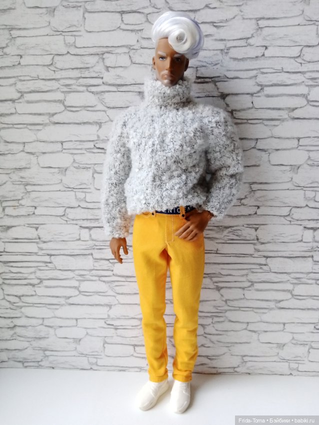 Одежда на Адониса Экшена Свитер джемпер для Адониса, Action бесшовный букле (фото 7)