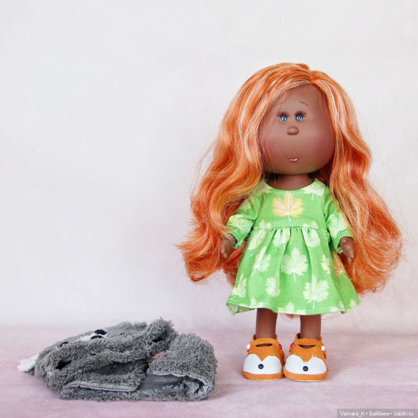 Nines D Onil кукла Мия мулатка с рыжими волосами, 30 см (фото 4)