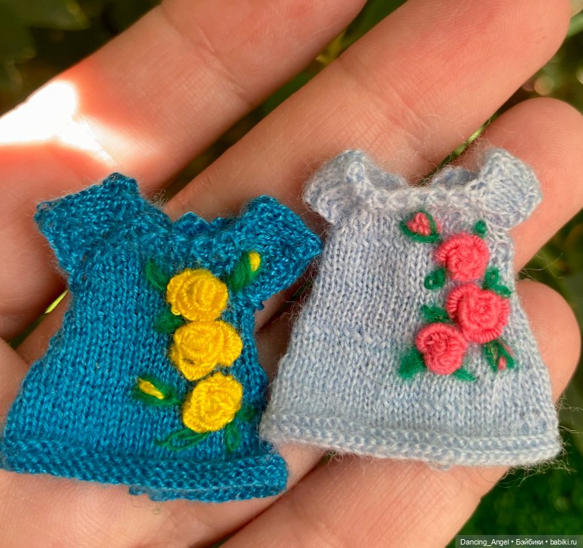 Платья с вышивкой для Realpuki (фото 3)