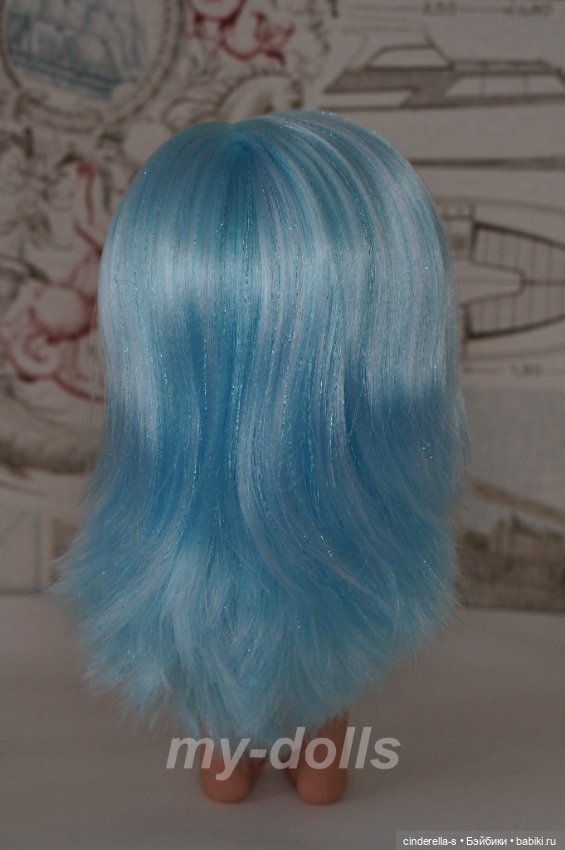 Мия с голубыми волосами#2 (фото 4)